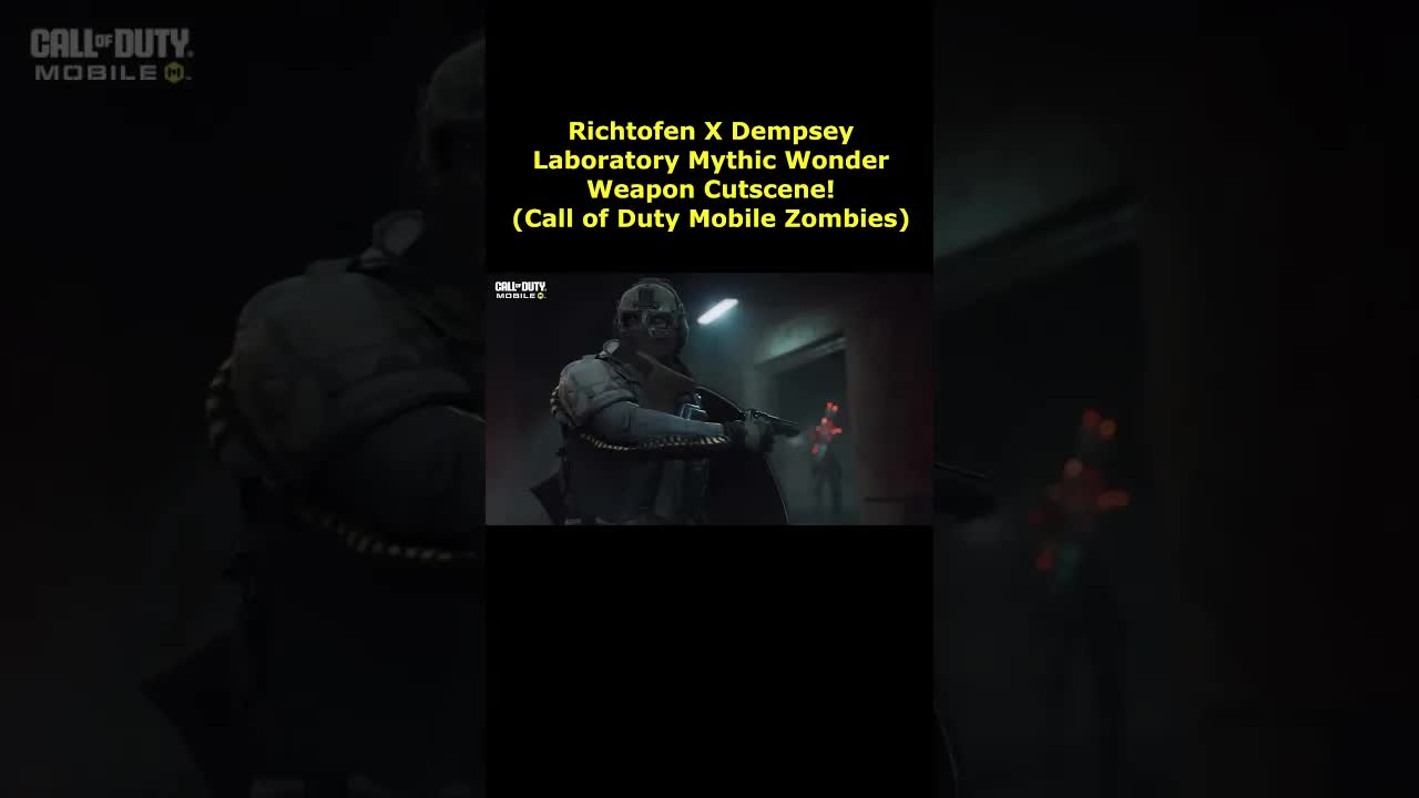 Richtofen X Dempsey Laboratory Mythic Wonder Weapon Cutscene! (Call of Duty Mobile Zombies)