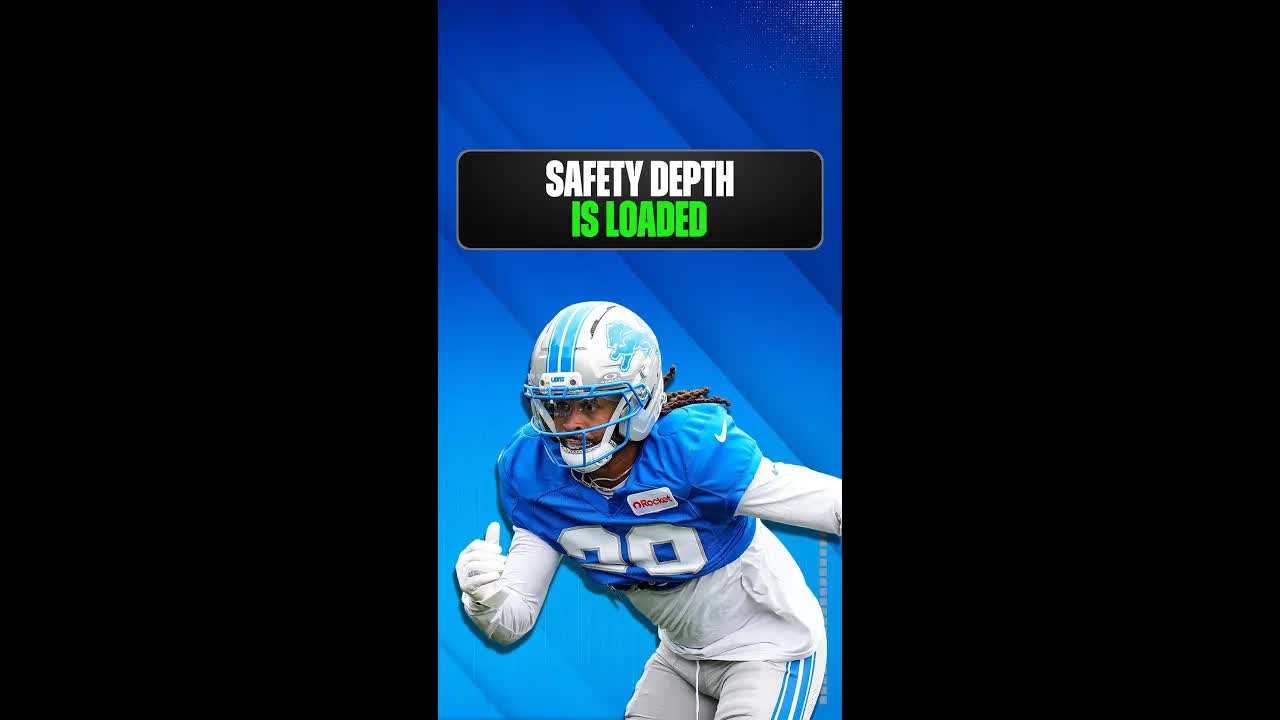 #Lions built a deep and versatile safety group heading into 2026 #NFL #OnePride
