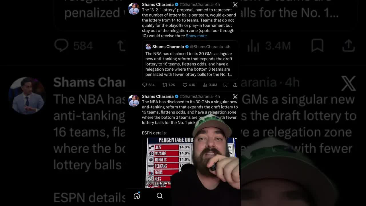 explaining the nba draft lottery proposal to your parents