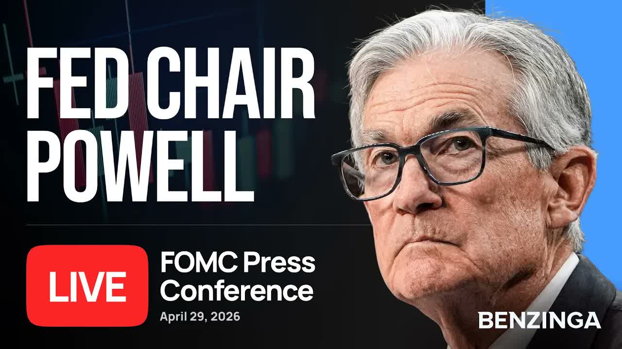 Jerome Powell's Last FOMC Press Conference LIVE | Fed Rate Decision [April 2026]