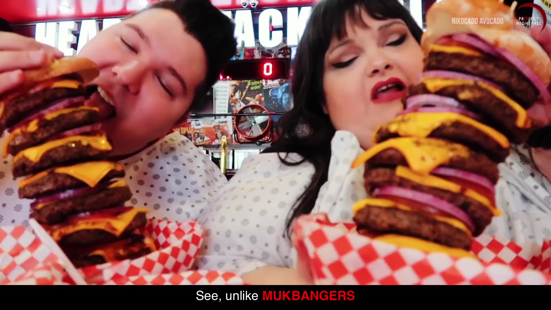 They risk their lives eating giant foods to break world records