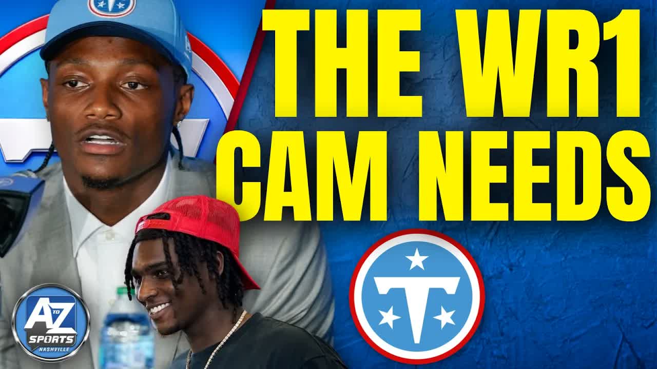 Why Carnell Tate WILL be the Titans WR1 and how he's EXACTLY what QB Cam Ward needs