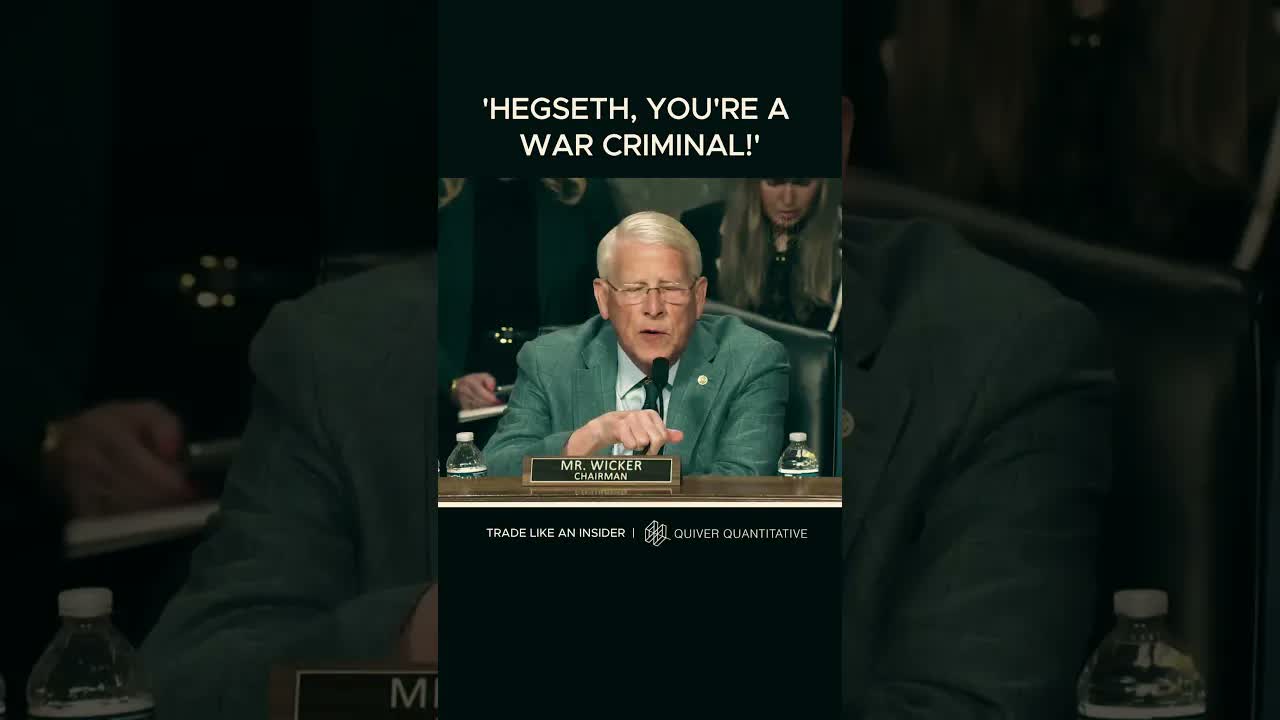 Senate hearing with Hegseth interrupted by heckler
