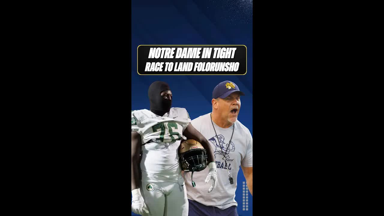 Notre Dame is looking to improve the defensive line room as they close in on David Folorunsho