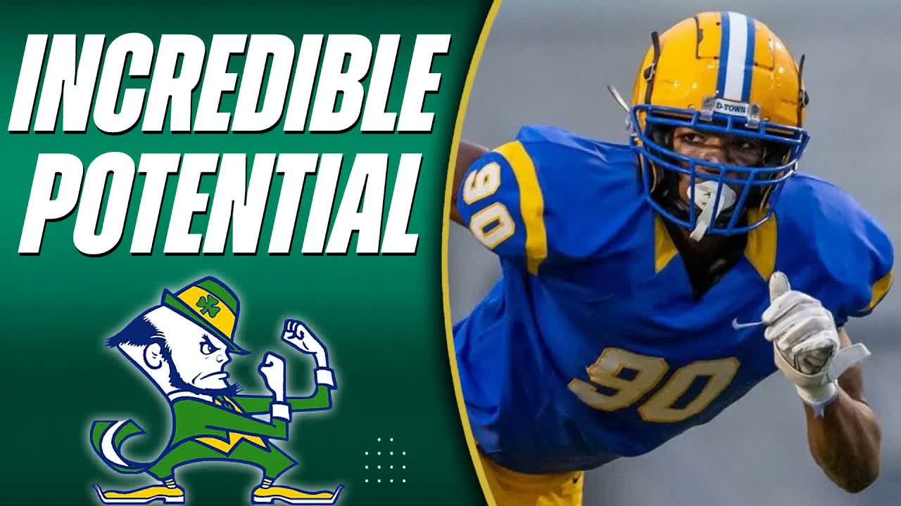 Notre Dame Is On Pace To Sign An ELITE Defensive Line Recruiting Class...