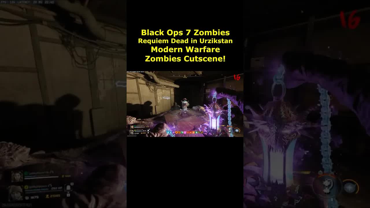 Totenreich Requiem Dead in Urzikstan Cutscene Easter Egg Sequence (Black Ops 7 Zombies MWZ Tie In)