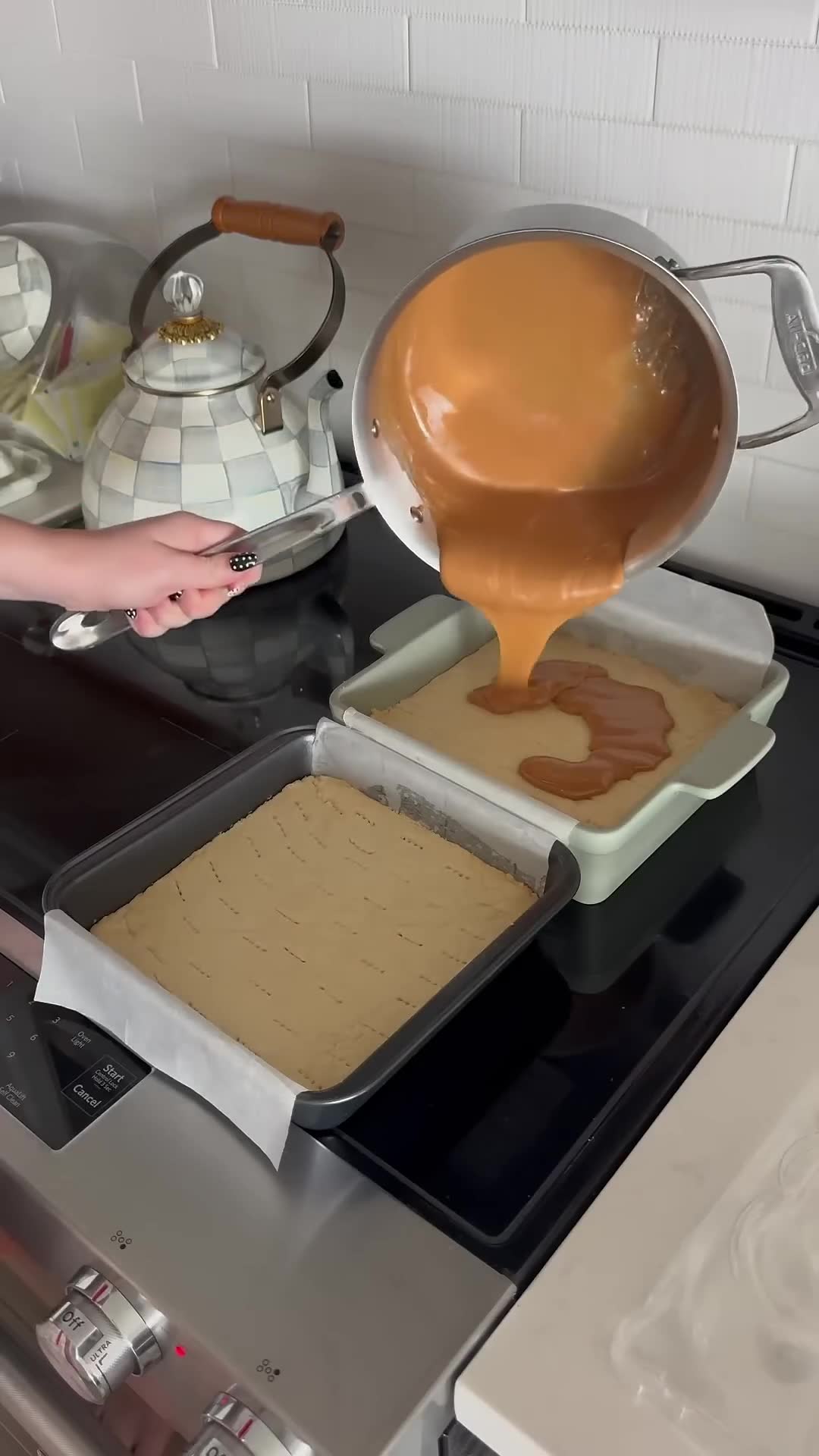 Pre-café day prep with every pastry I needed to get ahead on