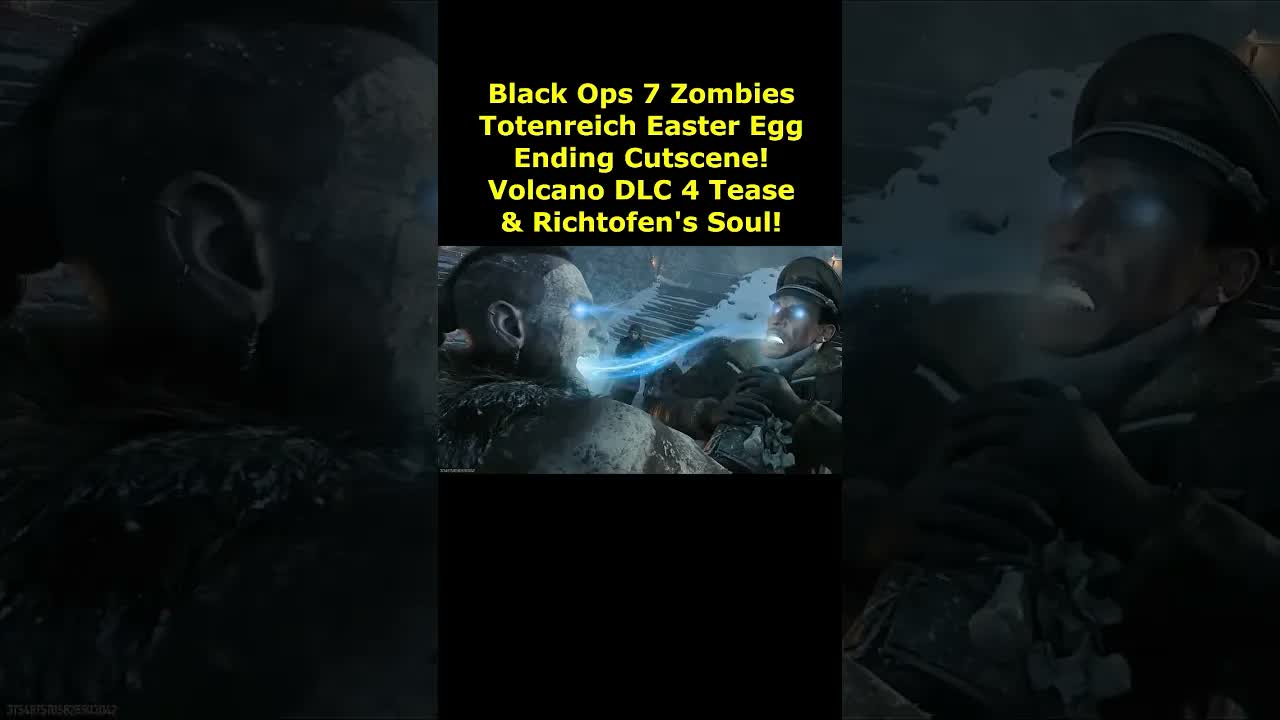 Totenreich Easter Egg Ending Cutscene! Volcano DLC 4 Tease & Richtofen's Soul! Black Ops 7 Zombies
