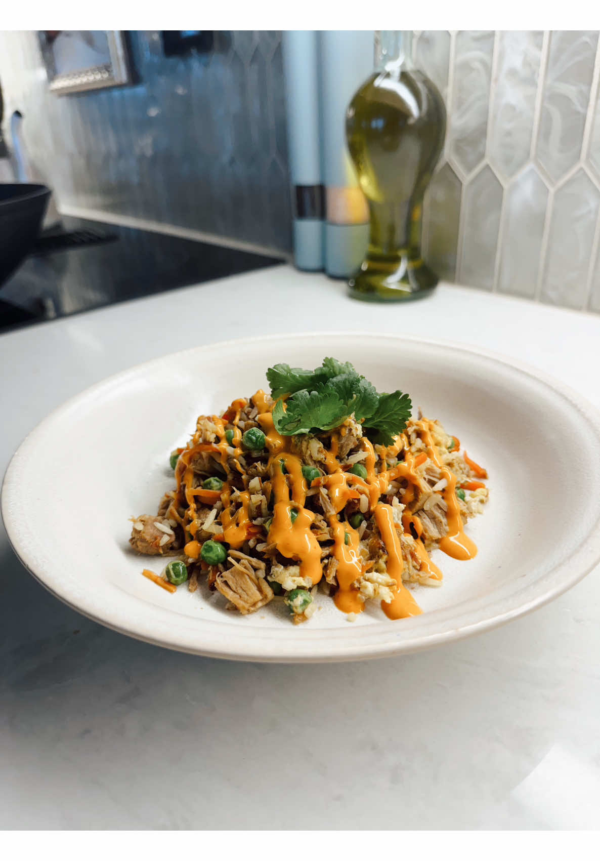 Easy making pulled pork rice for weeknight dinner ready in minutes