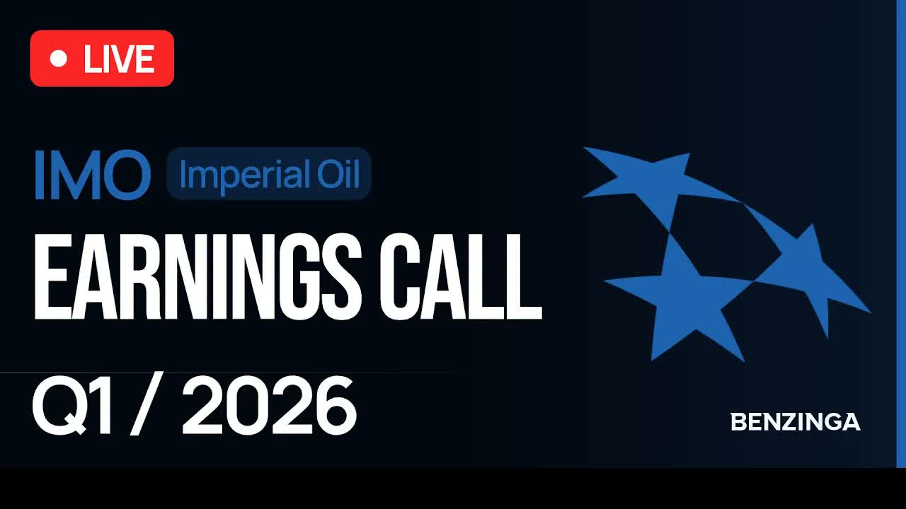 Imperial Oil Q1 FY26 Earnings Call | $IMO | 🔴 WATCH LIVE