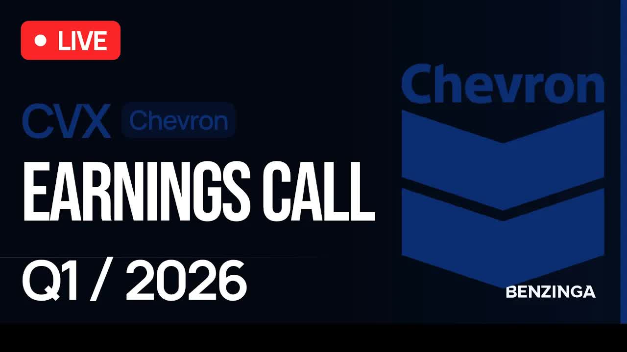 Chevron Q1 FY26 Earnings Call | $CVX | 🔴 WATCH LIVE