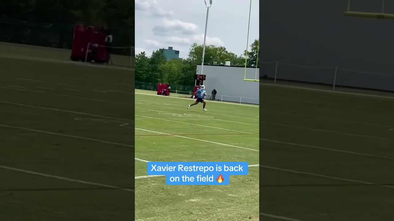#Titans WR Xavier Restrepo is looking to prove his worth. #xavierrestrepo #widereceiver #nfl