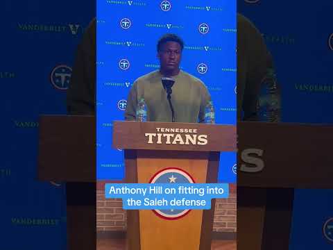 Anthony Hill is trying to learn as much as possible about his new defense. #robertsaleh #titans #nfl