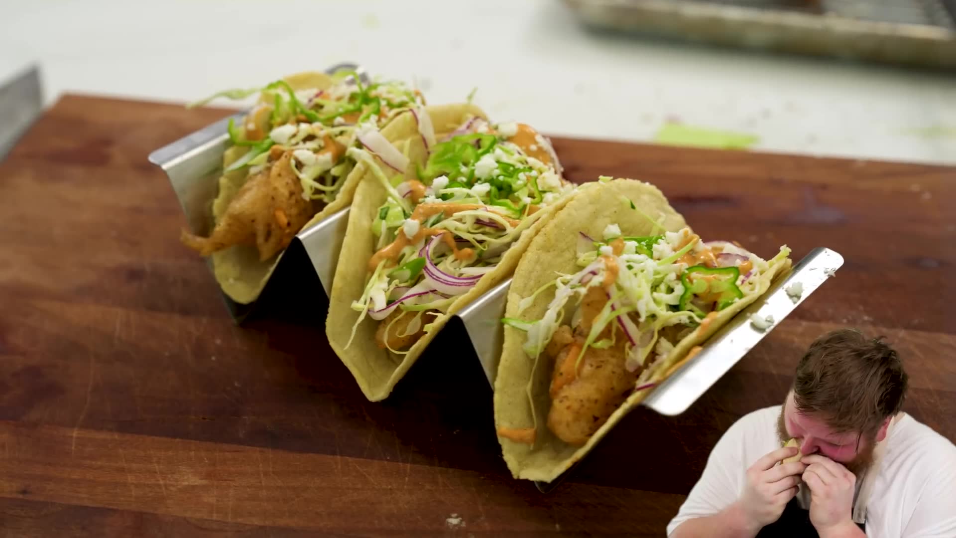 Amateur cooking skills put to the test against professional technique