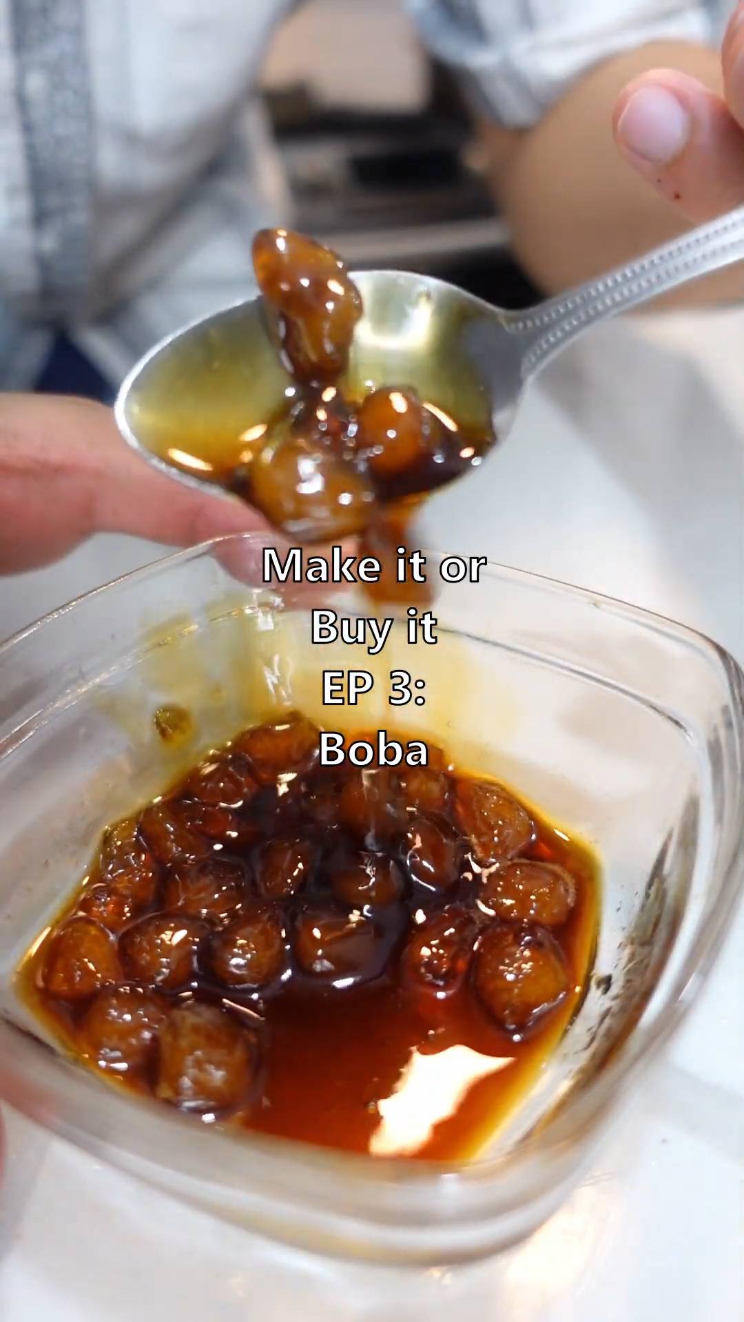 Homemade boba pearls versus the grocery store ones in a head to head test