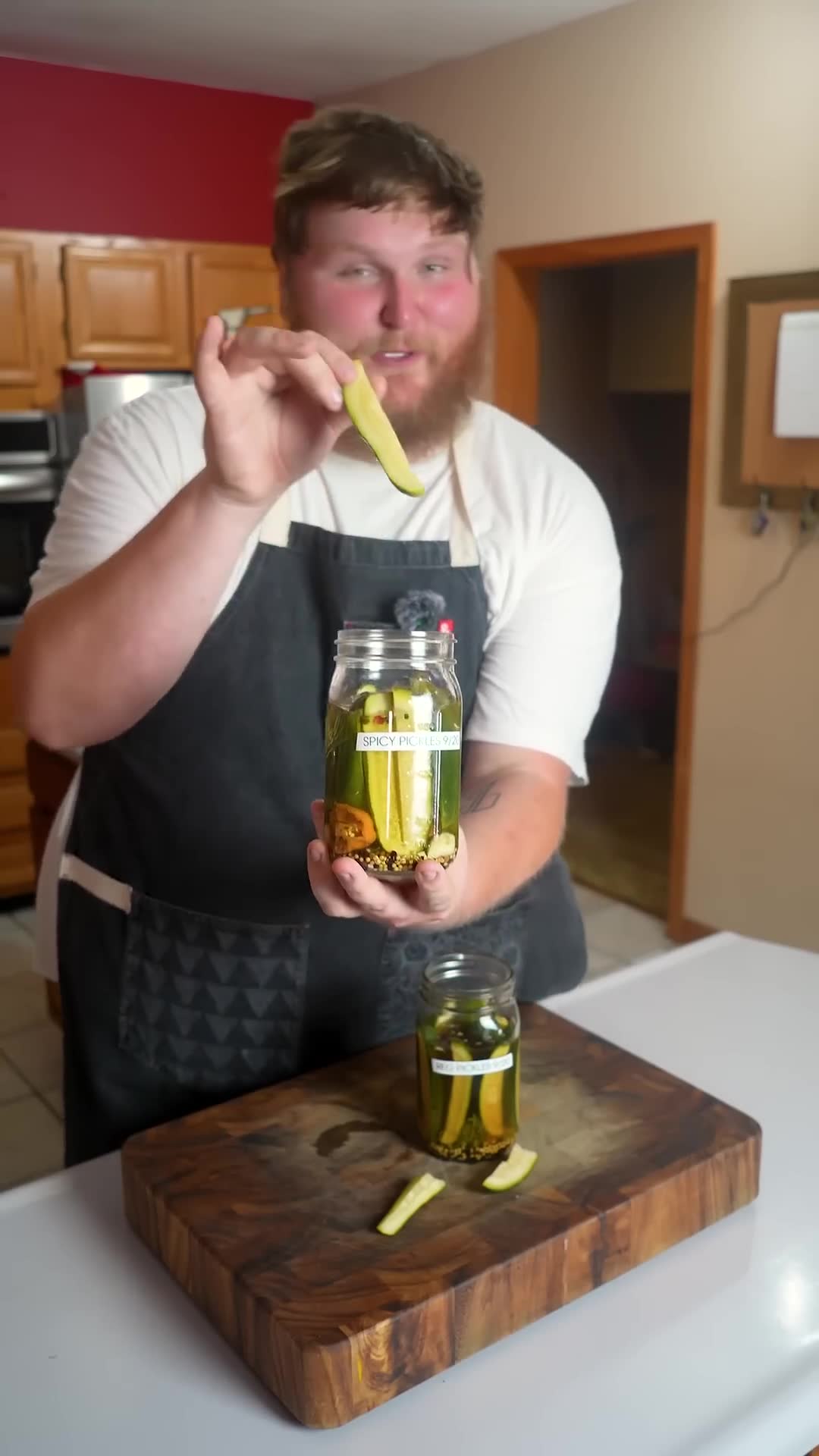 Is today the day we make the perfect pickle - recipe development