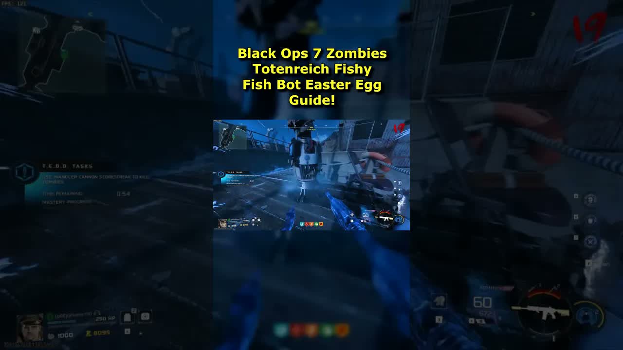 Totenreich Fishy Fish Bot Easter Egg Guide! TEDD Trap Turned Zombies (Black Ops 7 Zombies Tutorial)