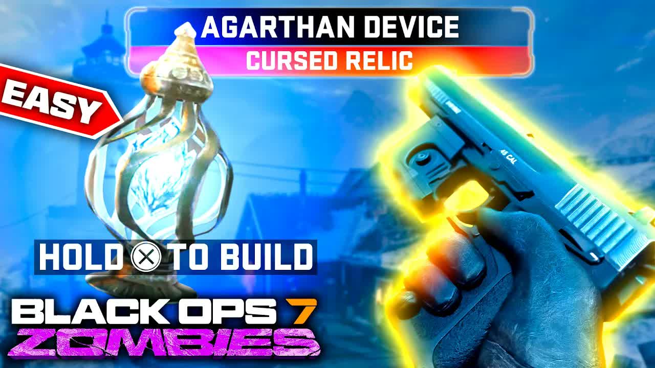 How to ACTUALLY Unlock Agarthan Device Relic in Cursed Mode Totenreich (Black Ops 7 Zombies Relic)
