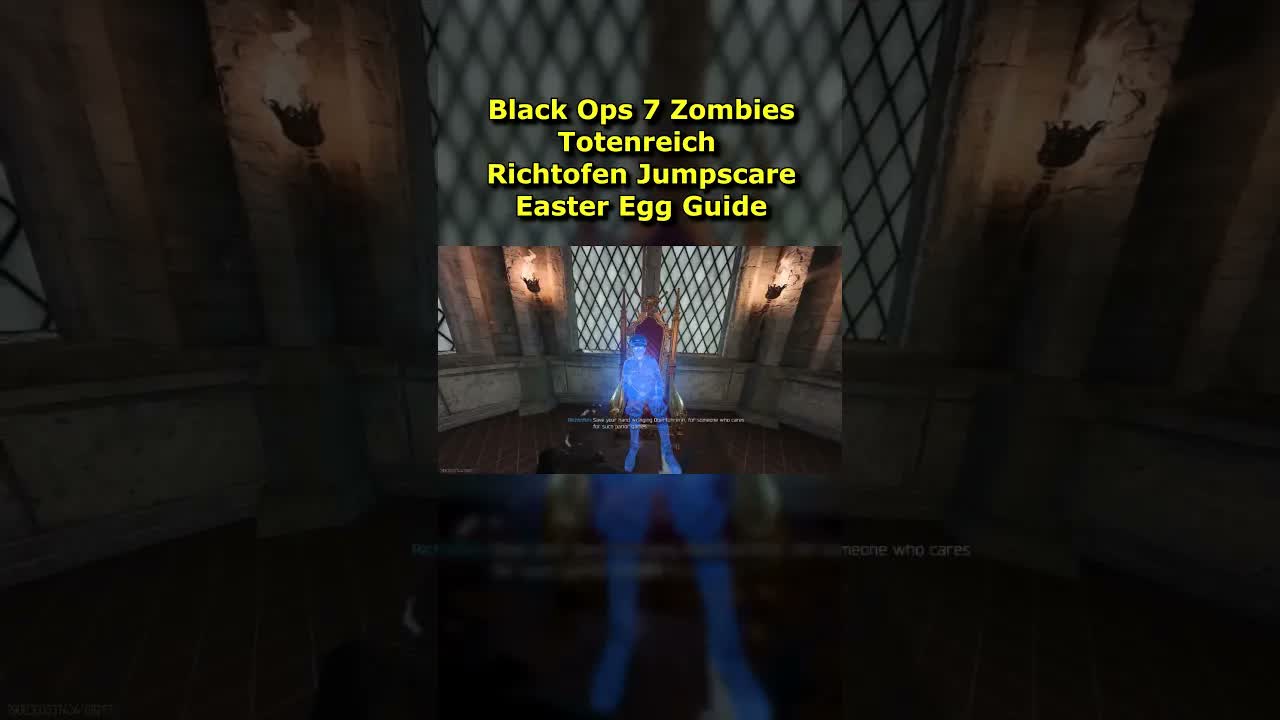 Totenreich Richtofen Jumpscare Easter Egg Guide (Black Ops 7 Zombies Jump Scare EE Edward Richtofen)