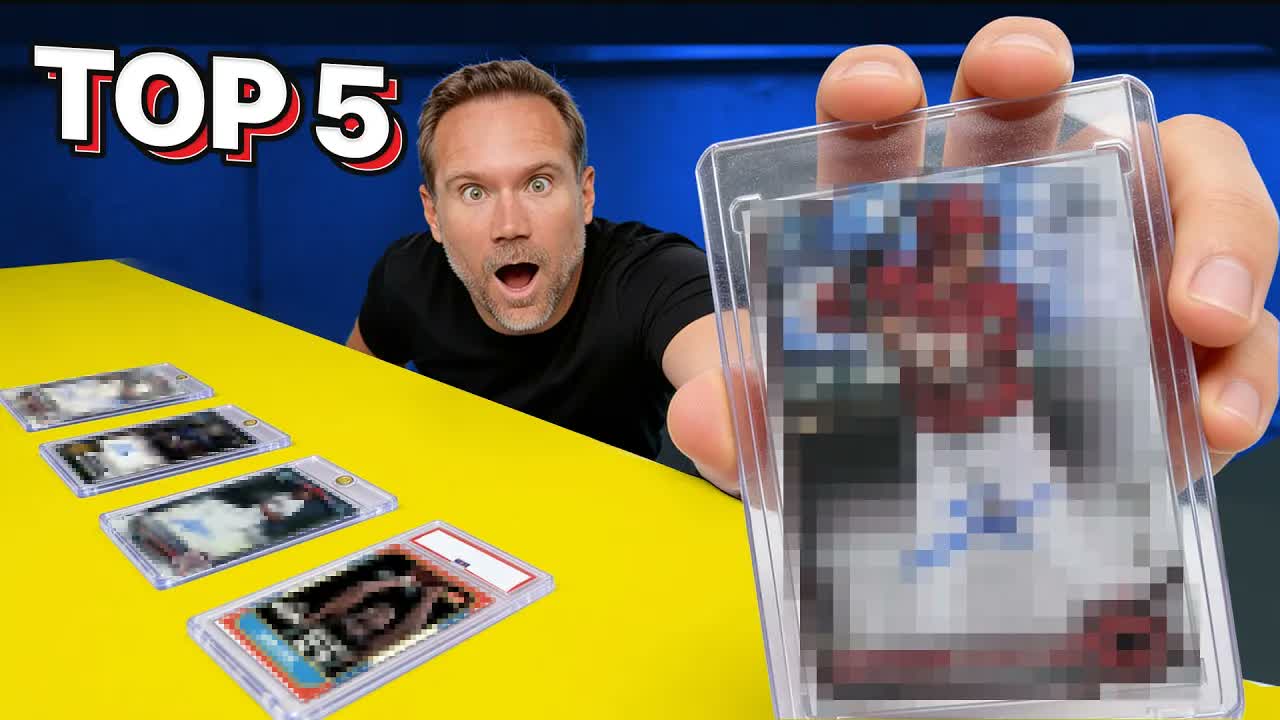 TOP 5 HOTTEST SPORTS CARDS!
