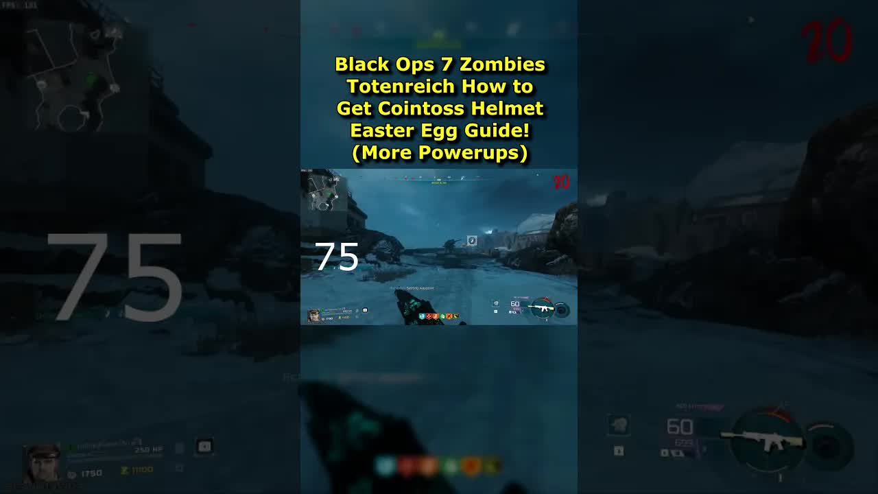 Totenreich Cointoss Helmet Easter Egg Guide! MORE Powerups! (Black Ops 7 Zombies Cointoss Helmet)