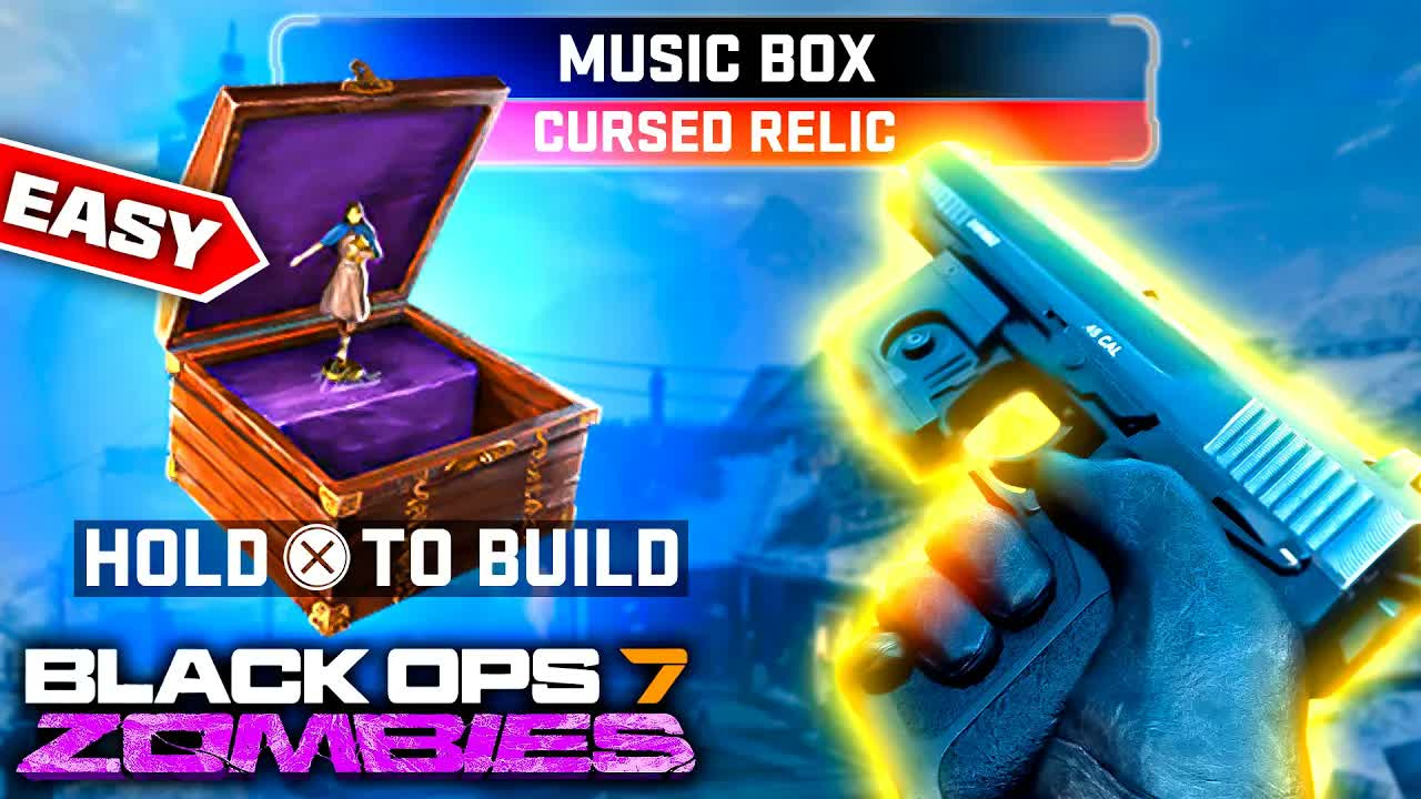 How to ACTUALLY Unlock Music Box Relic in Cursed Mode Totenreich (Black Ops 7 Zombies Music Relic)