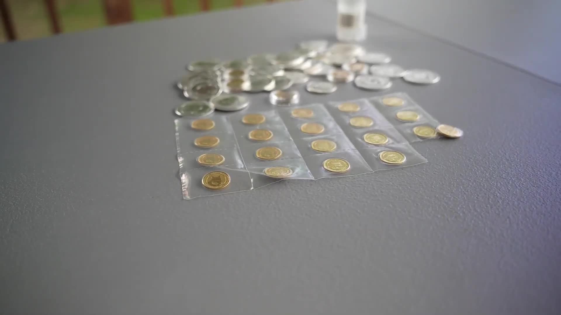 Visual demonstration of how much precious metals this dollar amount buys