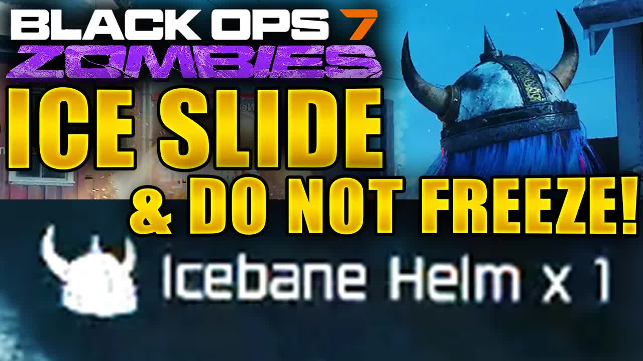 Totenreich Icebane Helmet Easter Egg Guide! (Black Ops 7 Zombies Icebane Helmet Unlock Tutorial)