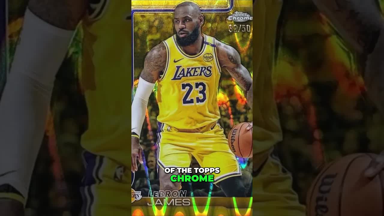 This GOLD LEBRON Card is Pop 1, NONE Higher 😮‍💨🔥