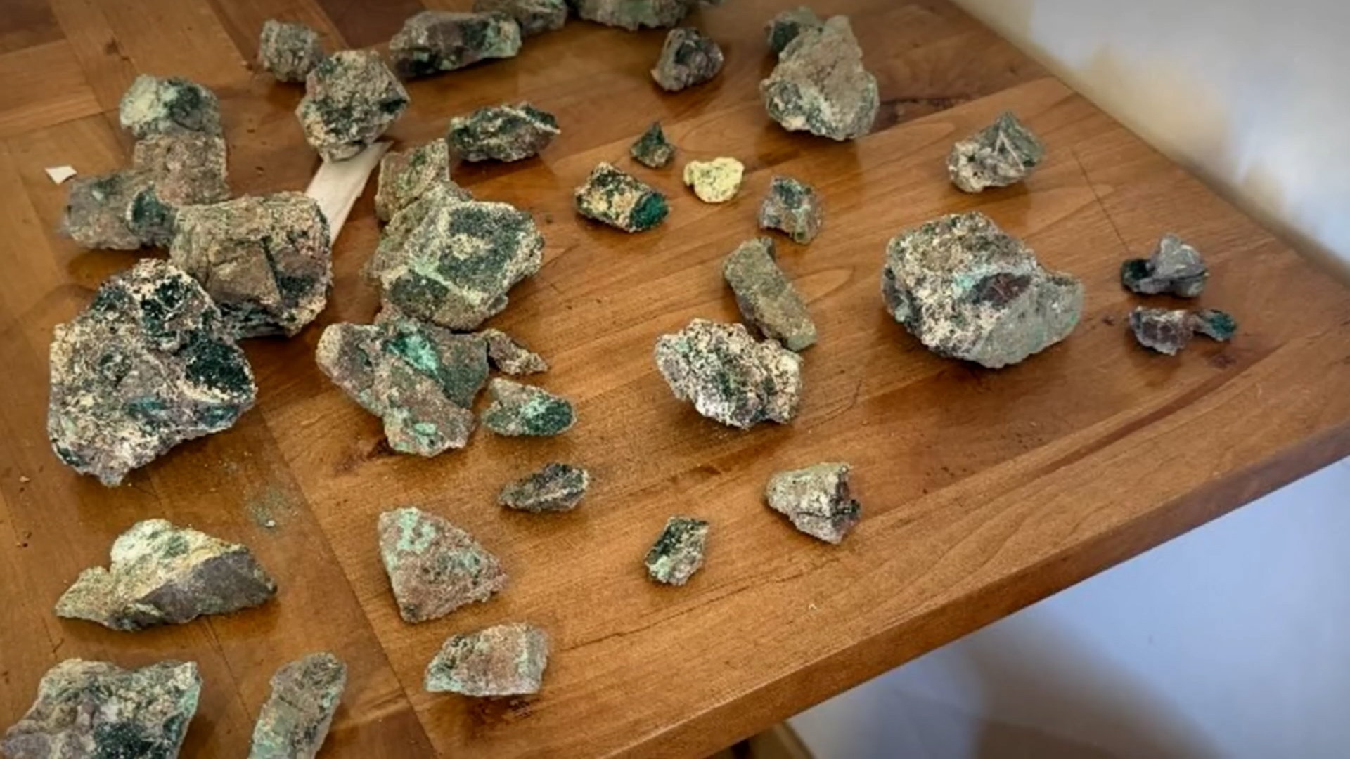 Natural materials so rare their entire global supply somehow fits inside a single warehouse