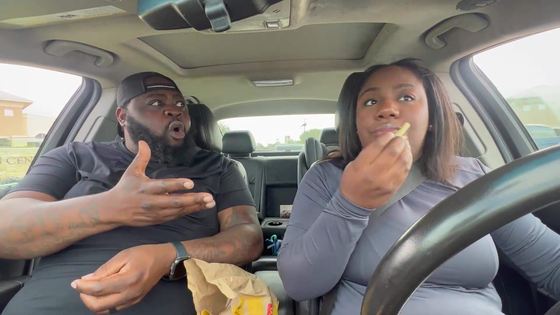Making my husband's food fly out the window as a prank gone bad