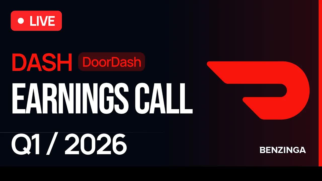 DoorDash Q1 FY26 Earnings Call | $DASH | 🔴 WATCH LIVE