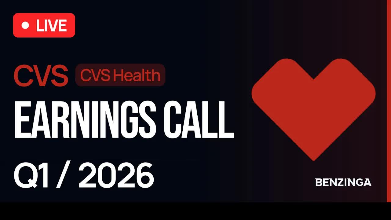 CVS Health Q1 FY26 Earnings Call | $CVS | 🔴 WATCH LIVE