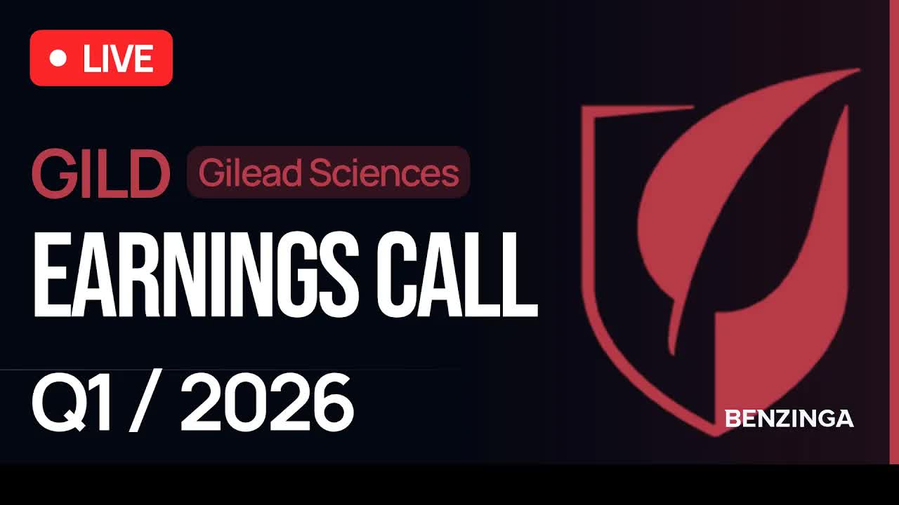 Gilead Sciences Q1 FY26 Earnings Call | $GILD | 🔴 WATCH LIVE