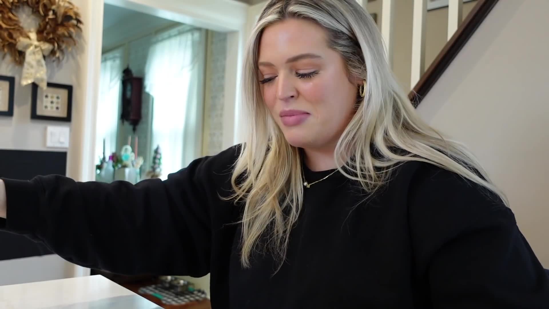 Showing everything from Trader Joe's, cooking spring rolls, and big announcement