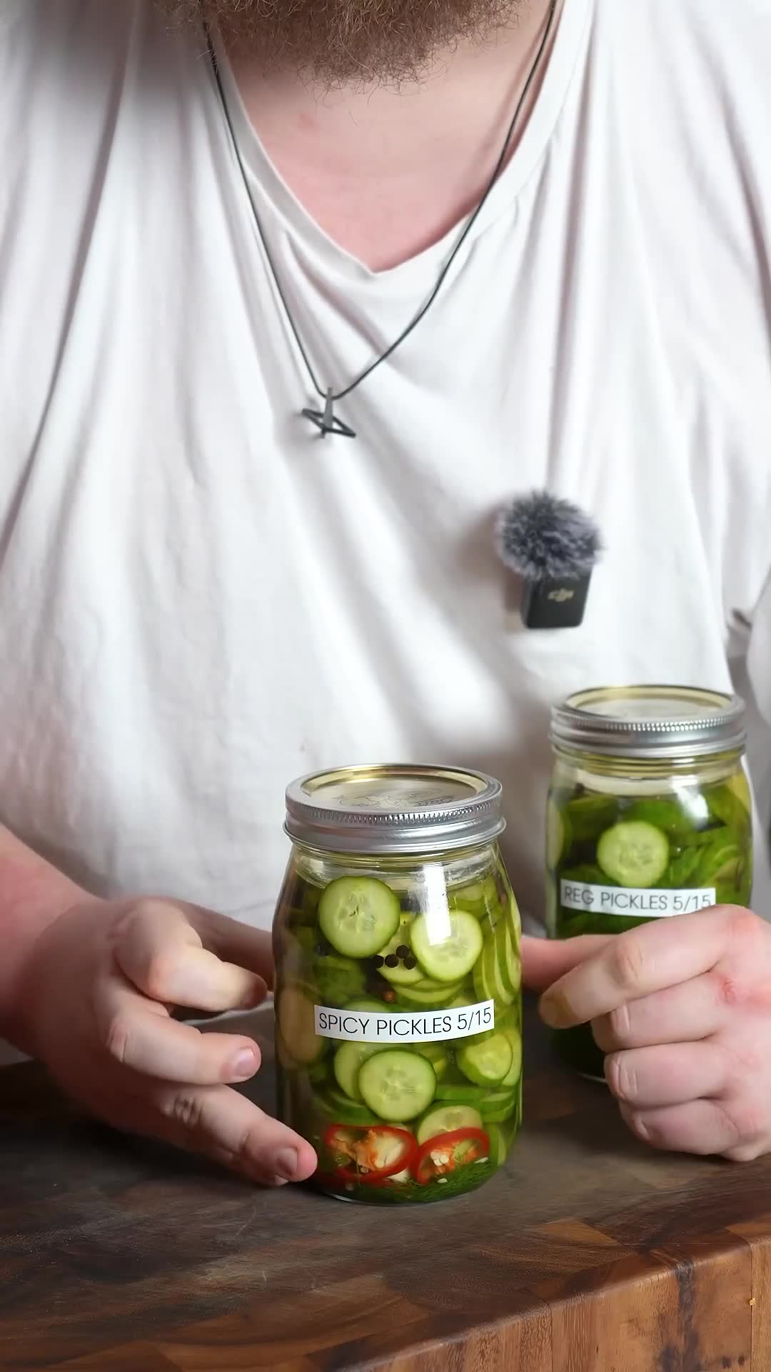 How long until we find the perfect pickles - ongoing recipe testing
