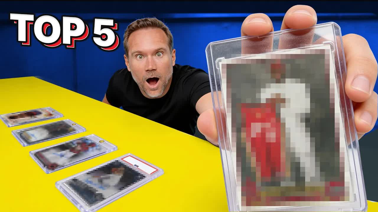 TOP 5 HOTTEST SPORTS CARDS!