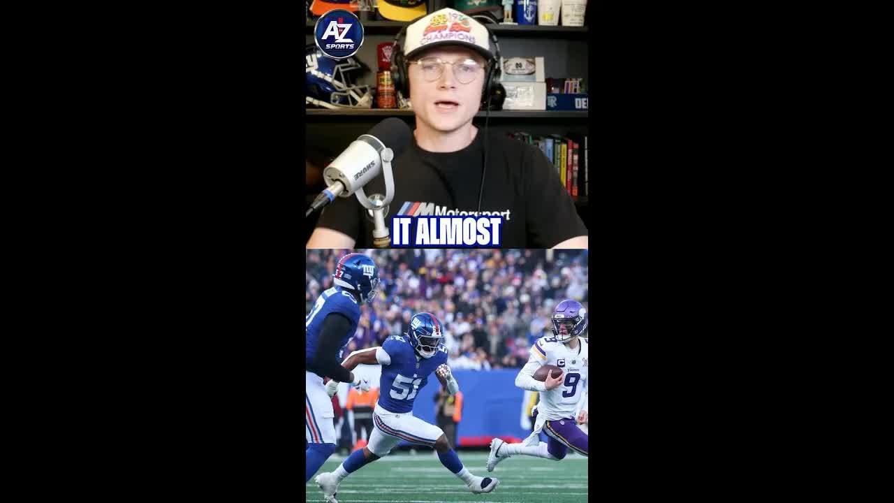 Abdul Carter has the potential to lead this #Giants team in 2026...