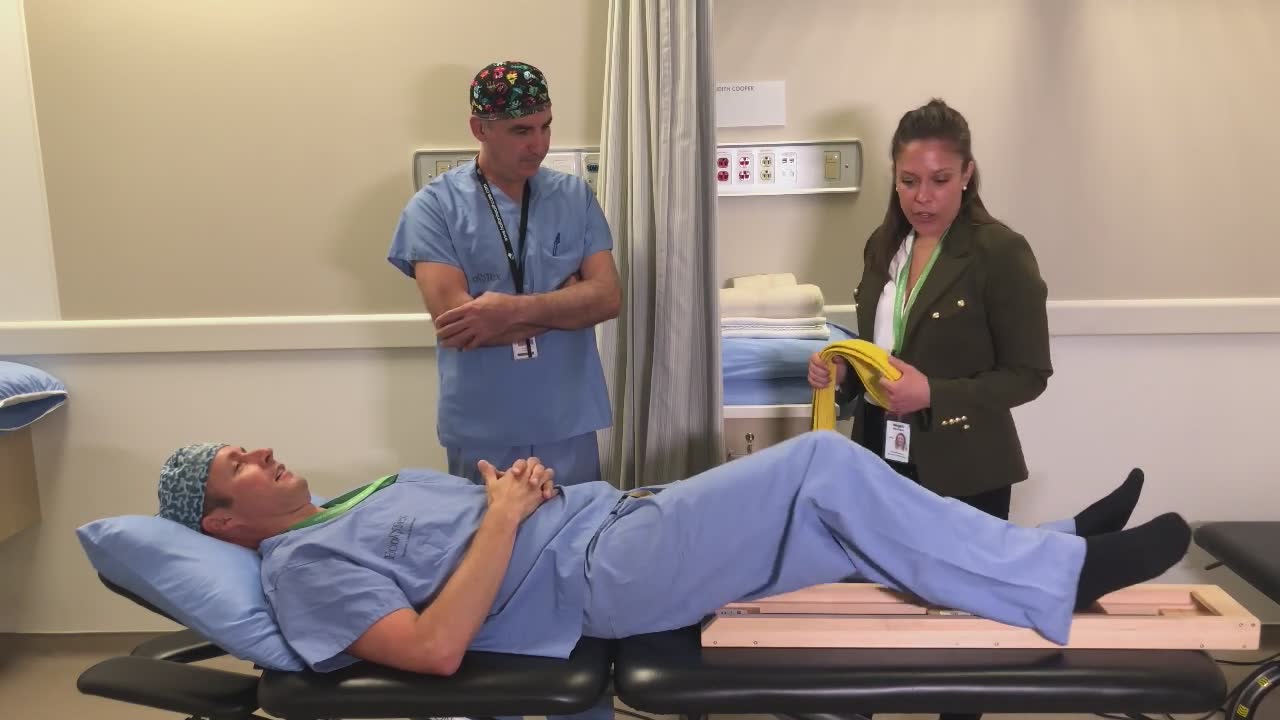 The six exercises orthopedic surgeons recommend doing before total knee replacement surgery