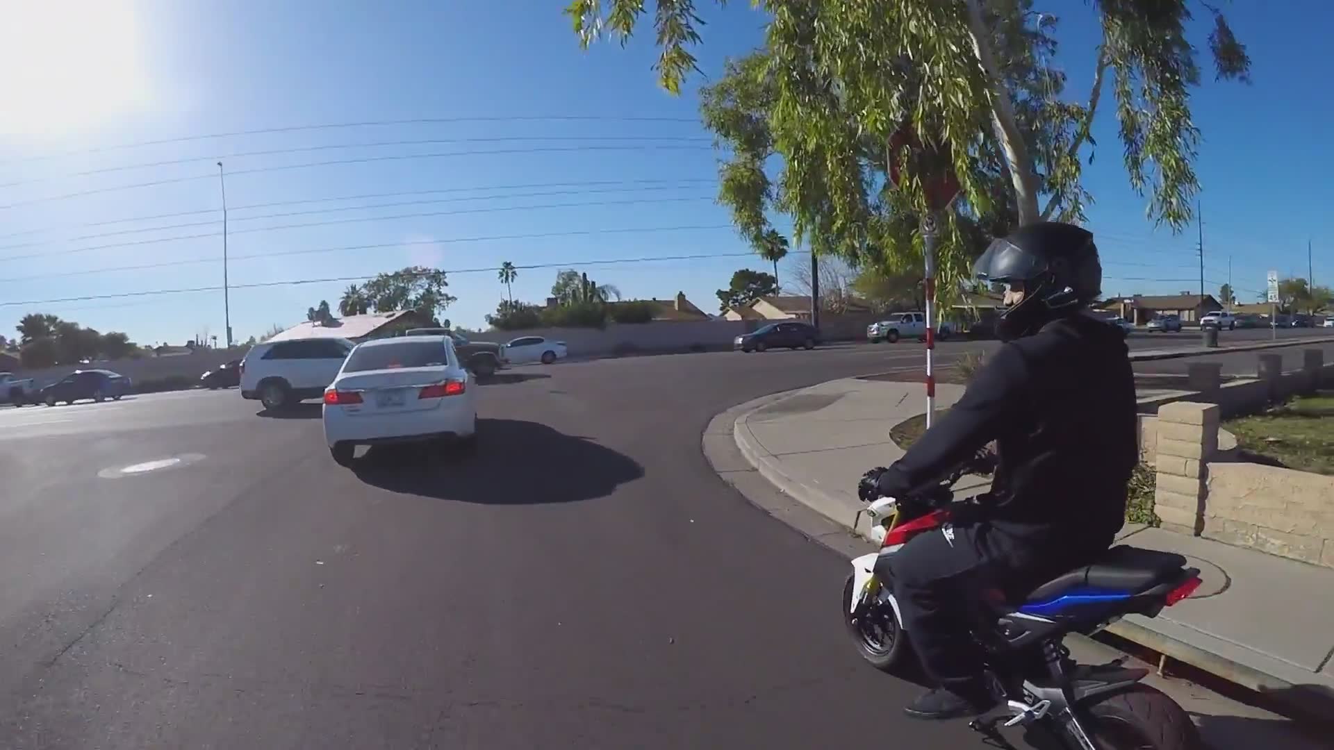 Group ride on Honda Groms takes an unexpected wrong turn