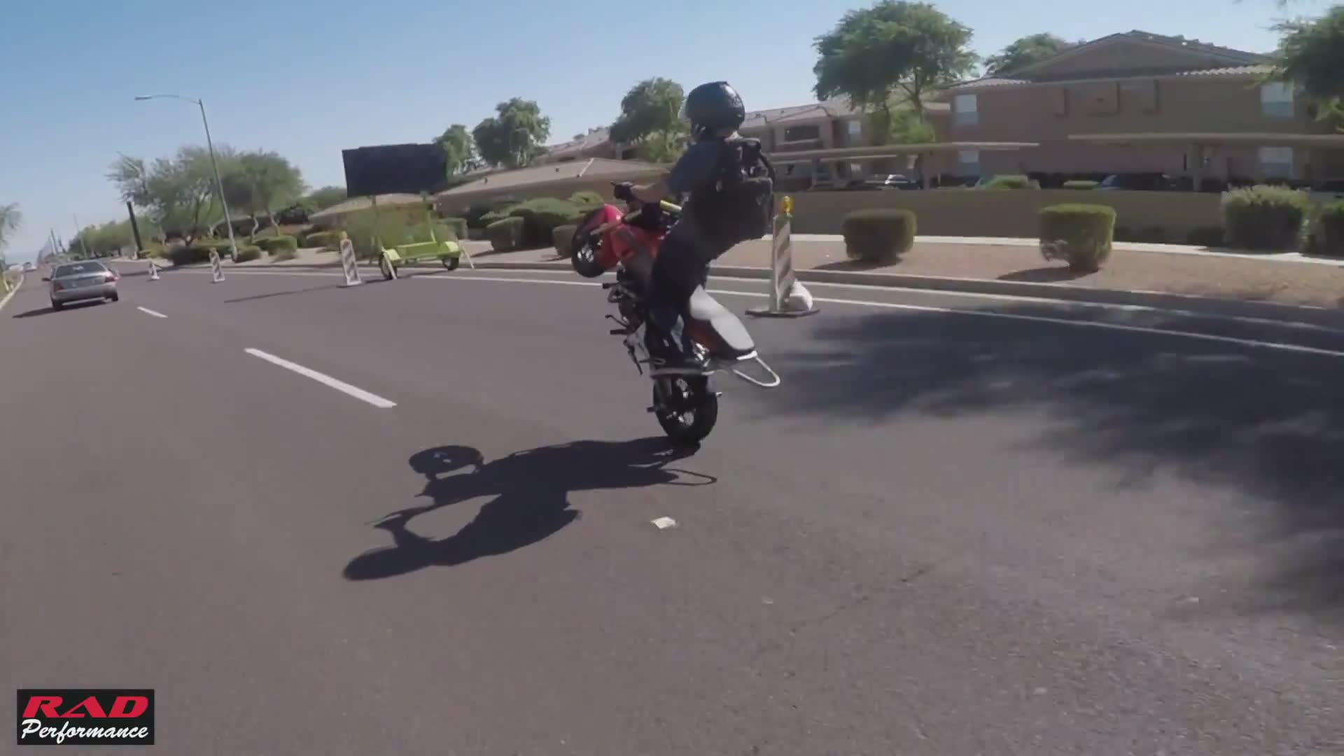 Mini bike abuse that leads to mechanical failure