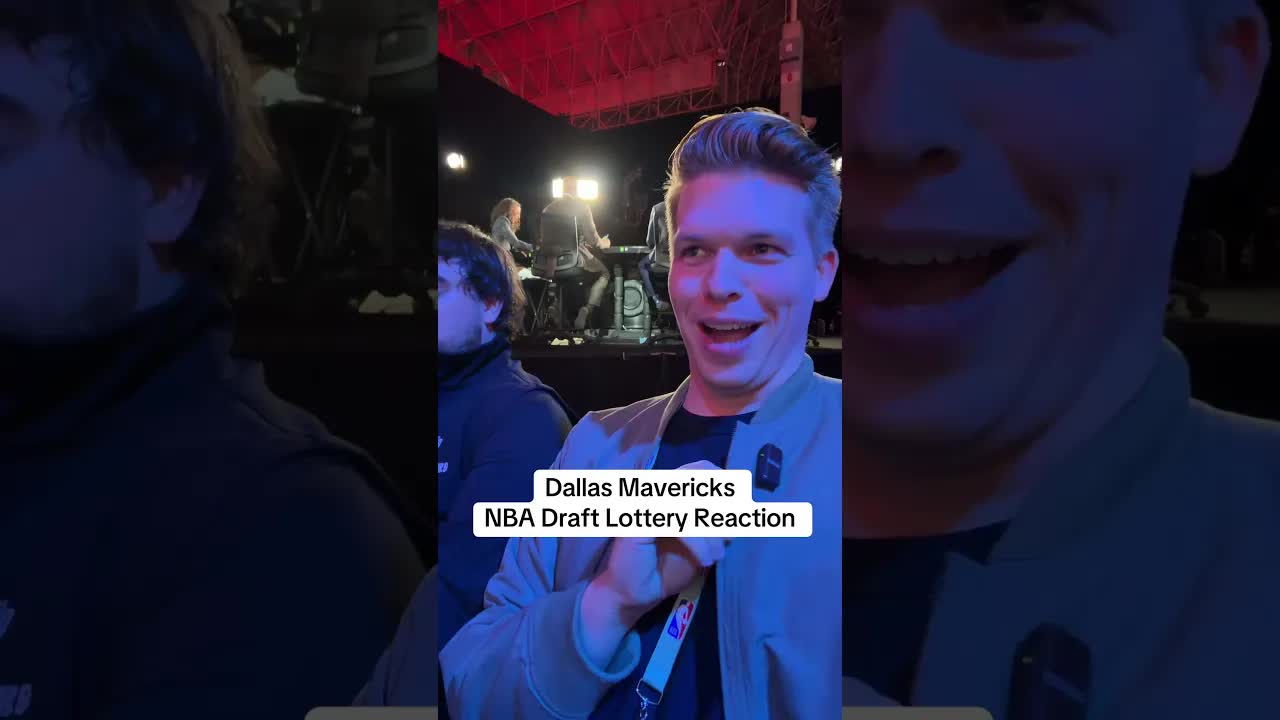 Dallas Mavericks NBA Draft Lottery Reaction LIVE at the Lottery