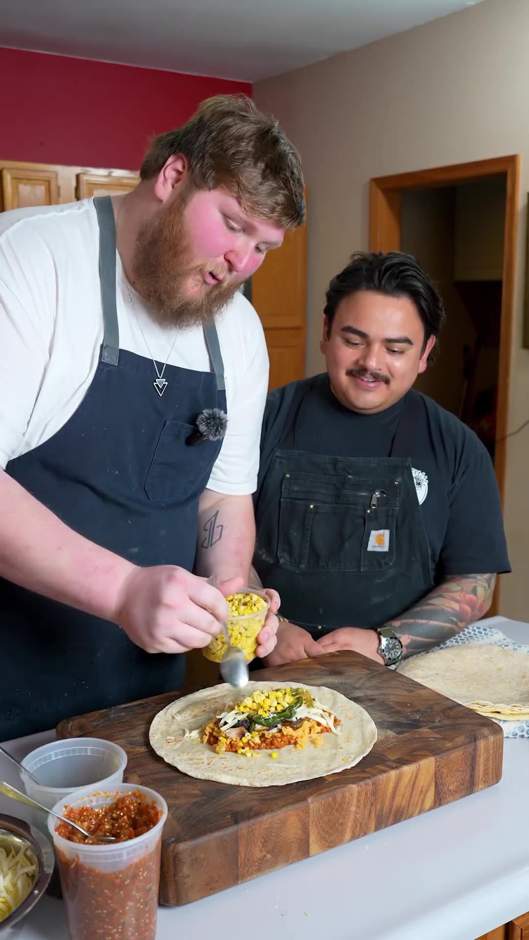 Burrito collaboration gone wrong - smacked right out of my hand