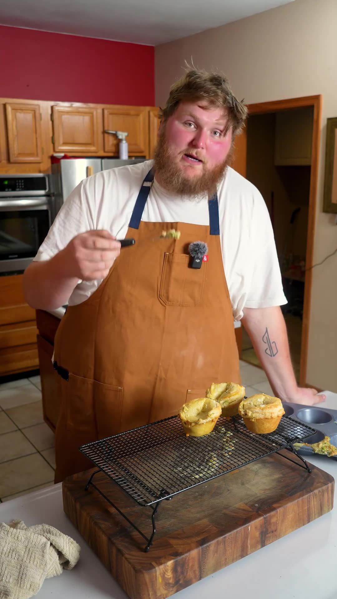Watch me fail miserably - chicken pot pie disaster and bloopers