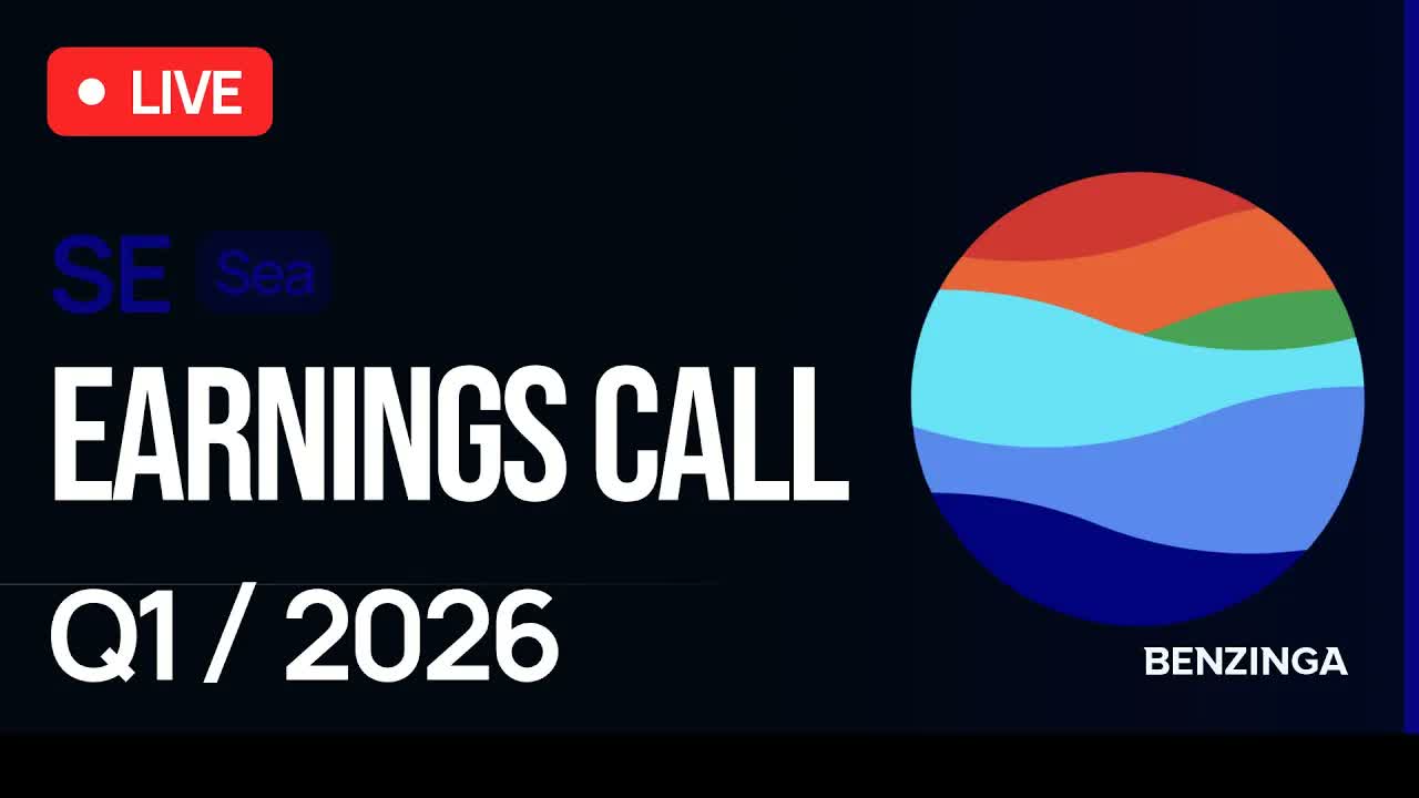 Sea Q1 FY26 Earnings Call | $SE | 🔴 WATCH LIVE