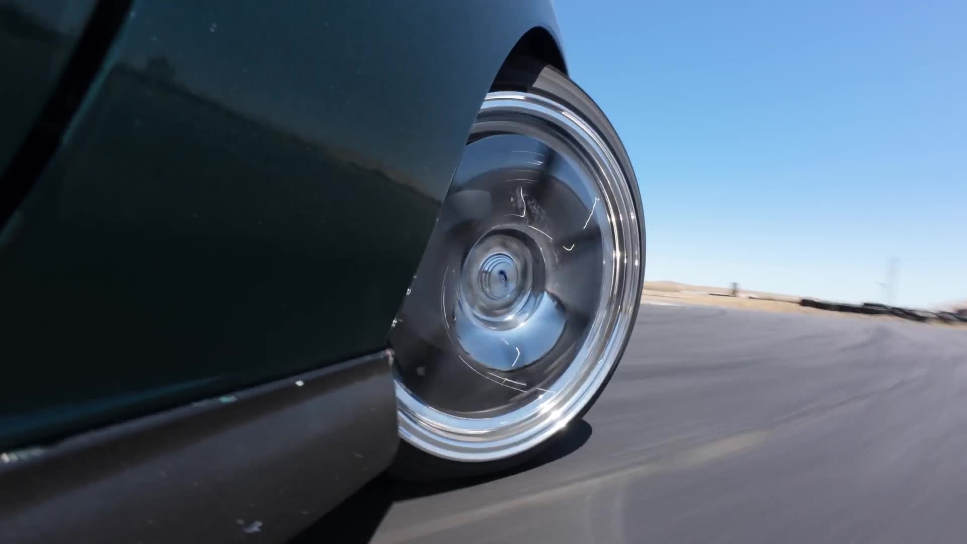 Attempting to slide a long-neglected build car around after repairs