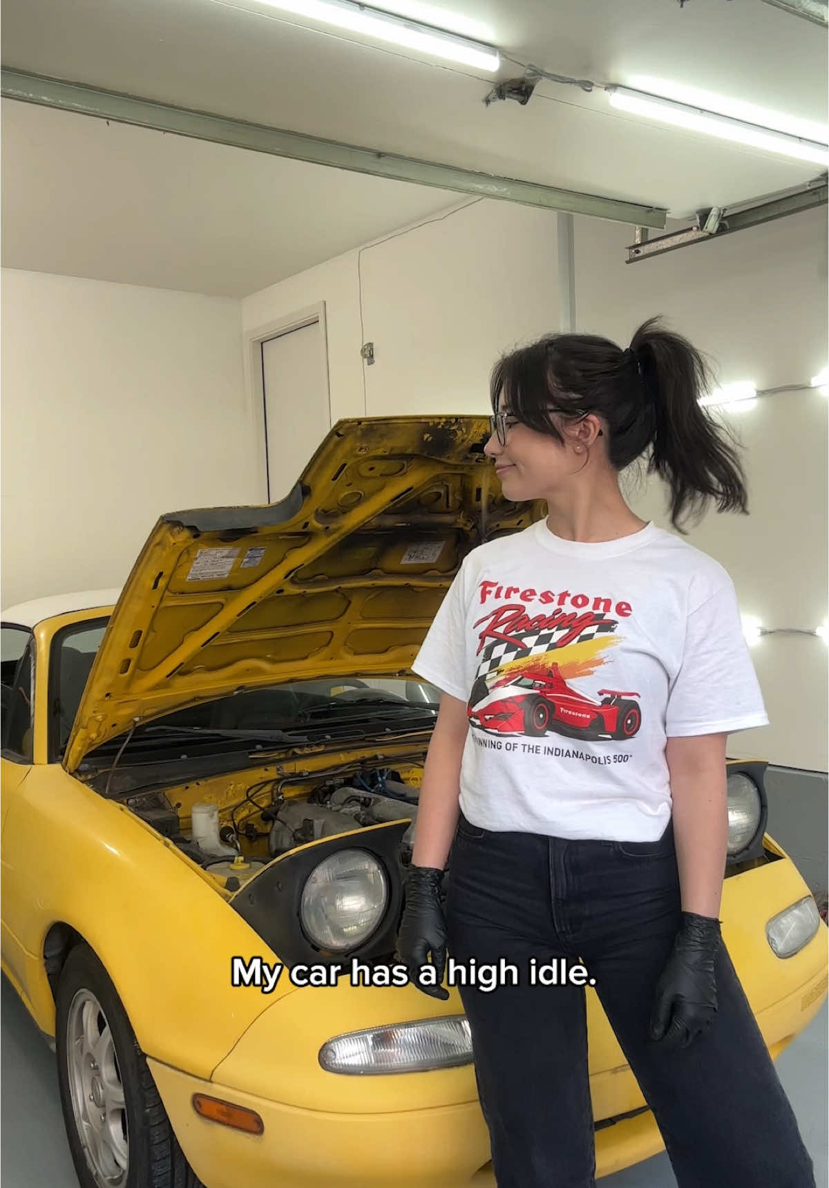 Step by step diagnosis of a high idle problem in the driveway