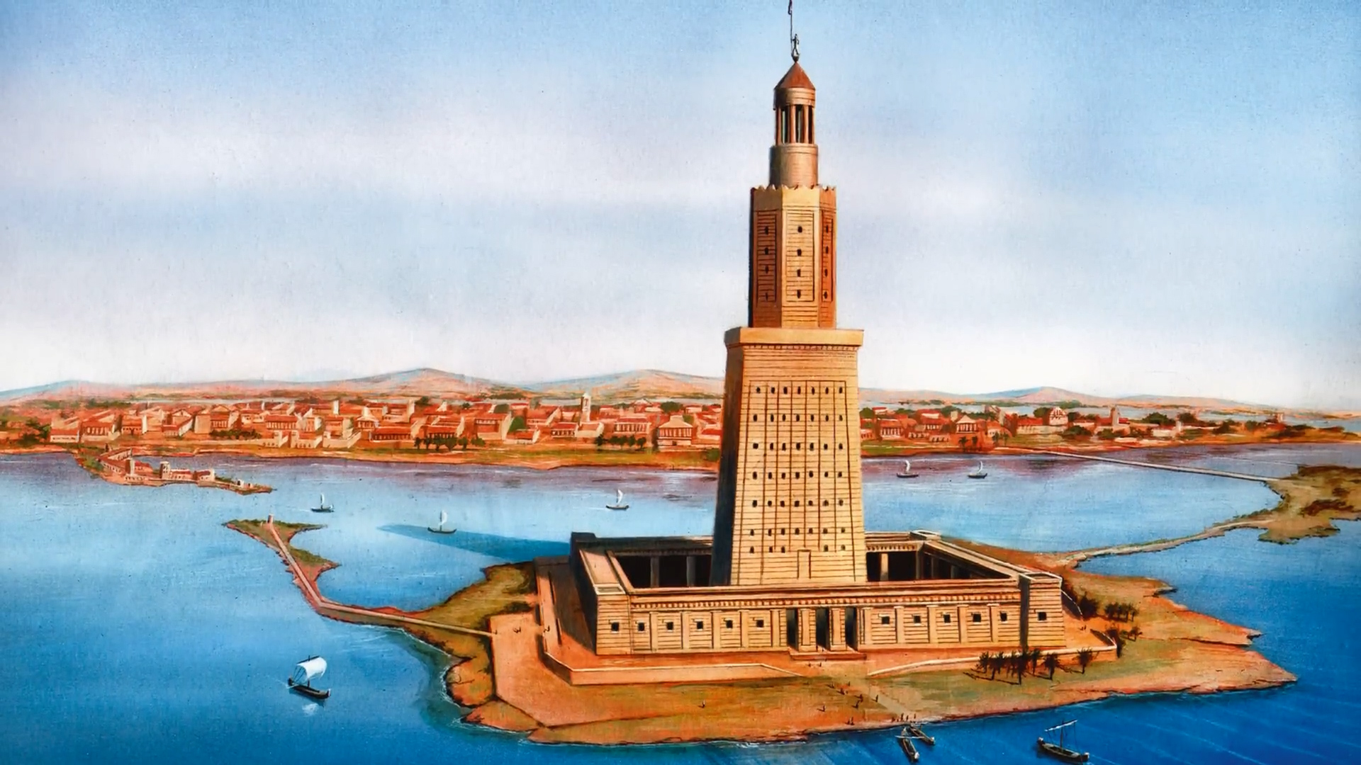 Massive monuments their builders abandoned whose actual purpose nobody has confirmed since