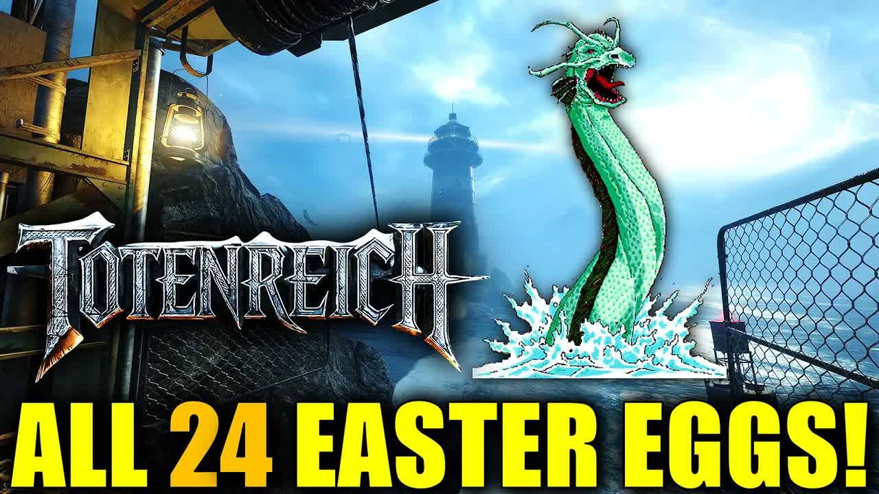 ALL 24 Totenreich Easter Eggs Guide (Complete version) Black Ops 7 Zombies DLC 3 Side Easter Eggs
