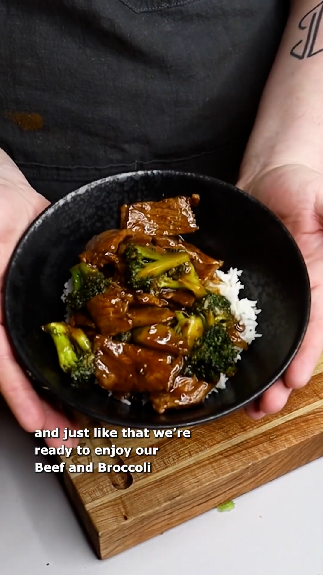 Restaurant-quality beef and broccoli in savory brown sauce